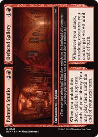 Painter's Studio // Defaced Gallery, Duskmourn: House of Horror