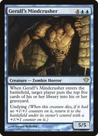 Geralf's Mindcrusher, Dark Ascension