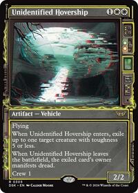 Unidentified Hovership (Showcase), Duskmourn: House of Horror