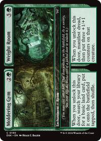 Moldering Gym // Weight Room, Duskmourn: House of Horror