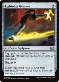 Lightning Greaves, Commander: Duskmourn: House of Horror