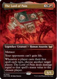 The Lord of Pain (Borderless), Commander: Duskmourn: House of Horror