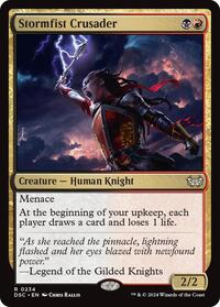 Stormfist Crusader, Commander: Duskmourn: House of Horror