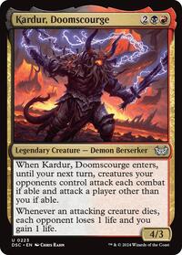 Kardur, Doomscourge, Commander: Duskmourn: House of Horror