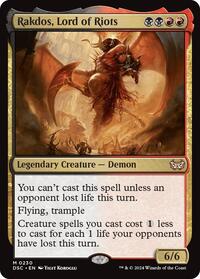 Rakdos, Lord of Riots, Commander: Duskmourn: House of Horror