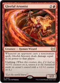 Gleeful Arsonist, Commander: Duskmourn: House of Horror