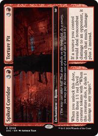 Spiked Corridor // Torture Pit, Commander: Duskmourn: House of Horror