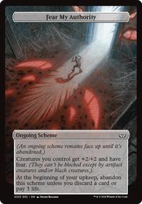 Fear My Authority (Full Art), Archenemy: Duskmourn