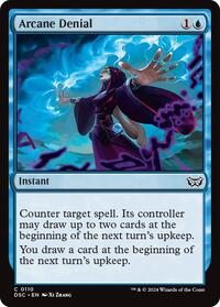 Arcane Denial, Commander: Duskmourn: House of Horror