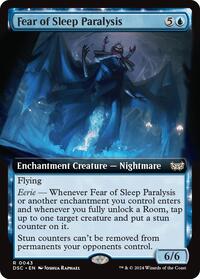 Fear of Sleep Paralysis (Extended Art), Commander: Duskmourn: House of Horror