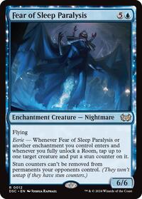 Fear of Sleep Paralysis, Commander: Duskmourn: House of Horror