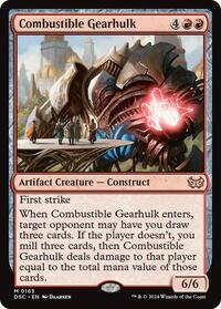 Combustible Gearhulk, Commander: Duskmourn: House of Horror