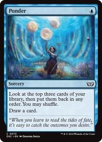 Ponder, Commander: Duskmourn: House of Horror