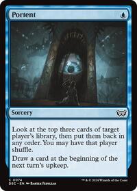 Portent, Commander: Duskmourn: House of Horror