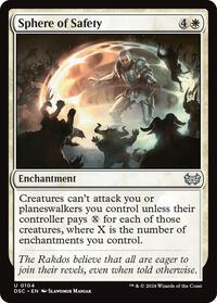 Sphere of Safety, Commander: Duskmourn: House of Horror