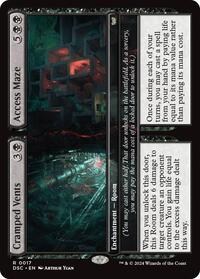 Cramped Vents // Access Maze, Commander: Duskmourn: House of Horror