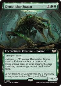 Demolisher Spawn (Extended Art), Commander: Duskmourn: House of Horror