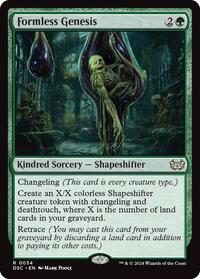 Formless Genesis, Commander: Duskmourn: House of Horror