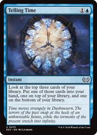 Telling Time, Commander: Duskmourn: House of Horror