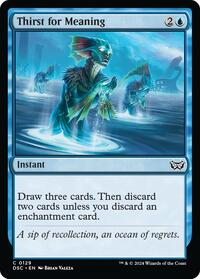 Thirst for Meaning, Commander: Duskmourn: House of Horror