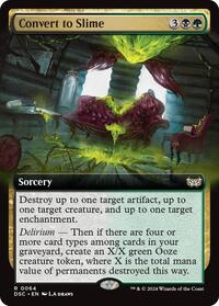 Convert to Slime (Extended Art), Commander: Duskmourn: House of Horror
