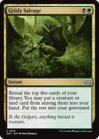 Grisly Salvage, Commander: Duskmourn: House of Horror