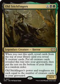 Old Stickfingers, Commander: Duskmourn: House of Horror