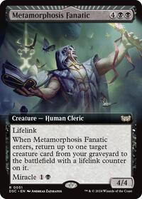 Metamorphosis Fanatic (Extended Art), Commander: Duskmourn: House of Horror