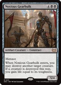 Noxious Gearhulk, Commander: Duskmourn: House of Horror