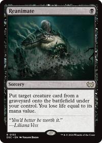 Reanimate, Commander: Duskmourn: House of Horror