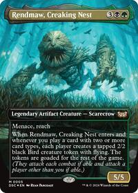 Rendmaw, Creaking Nest (Borderless), Commander: Duskmourn: House of Horror