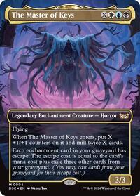 The Master of Keys (Borderless), Commander: Duskmourn: House of Horror