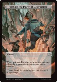 Behold the Power of Destruction (Full Art), Archenemy: Duskmourn