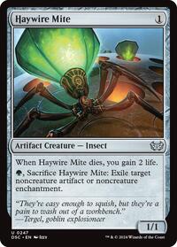 Haywire Mite, Commander: Duskmourn: House of Horror