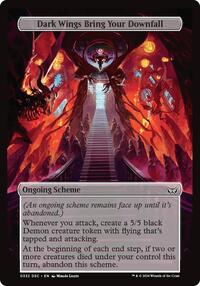 Dark Wings Bring Your Downfall (Full Art), Archenemy: Duskmourn