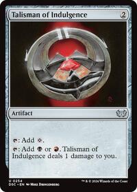 Talisman of Indulgence, Commander: Duskmourn: House of Horror