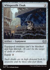 Whispersilk Cloak, Commander: Duskmourn: House of Horror