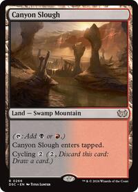 Canyon Slough, Commander: Duskmourn: House of Horror