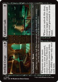 Defiled Crypt // Cadaver Lab, Duskmourn: House of Horror