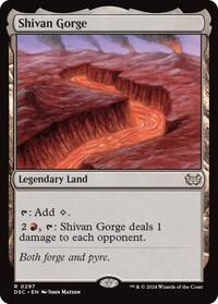 Shivan Gorge, Commander: Duskmourn: House of Horror