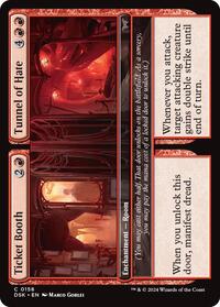 Ticket Booth // Tunnel of Hate, Duskmourn: House of Horror
