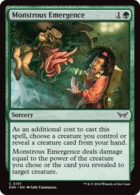 Monstrous Emergence, Duskmourn: House of Horror