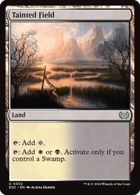 Tainted Field, Commander: Duskmourn: House of Horror