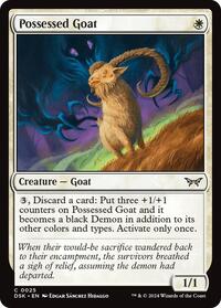 Possessed Goat, Duskmourn: House of Horror