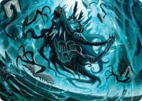 Overlord of the Floodpits Art Card, Art Series: Duskmourn: House of Horror