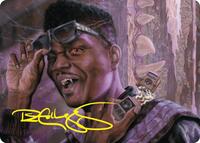 Dashing Bloodsucker Art Card (Gold-Stamped Signature), Art Series: Duskmourn: House of Horror