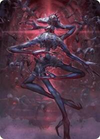 Overlord of the Balemurk Art Card, Art Series: Duskmourn: House of Horror