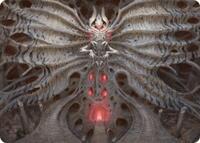 Valgavoth, Terror Eater Art Card, Art Series: Duskmourn: House of Horror