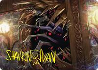 Withering Torment Art Card (Gold-Stamped Signature), Art Series: Duskmourn: House of Horror
