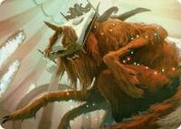 Bedhead Beastie Art Card, Art Series: Duskmourn: House of Horror